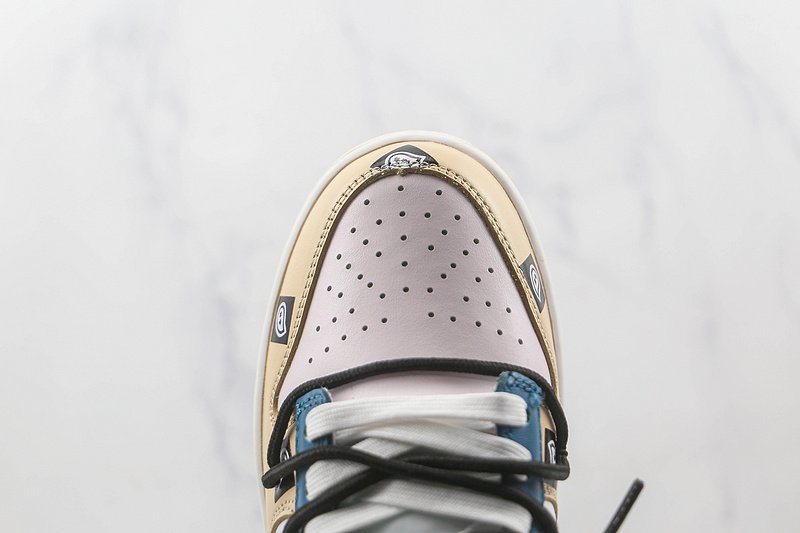 Nike SB Dunk Low SE "White/Light Chocolate/Pink" фото № 3