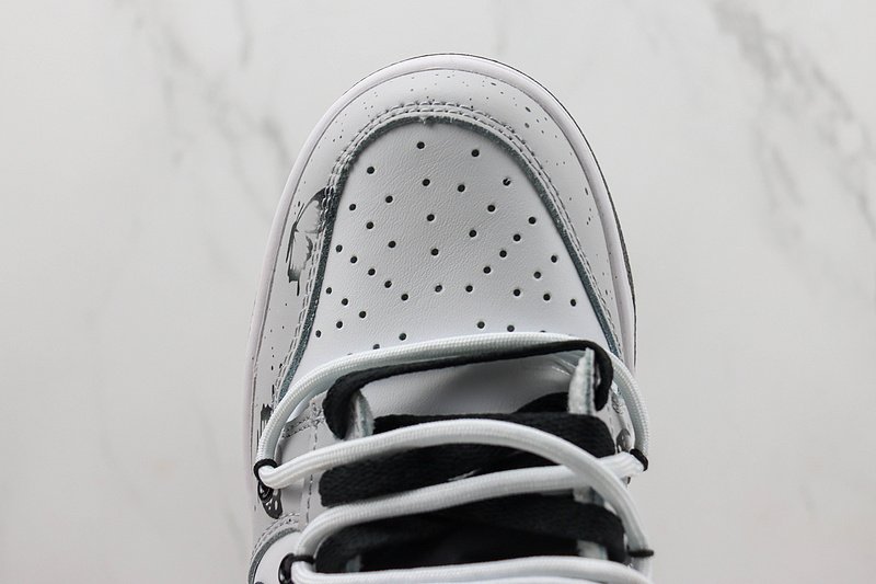 Nike Dunk Low "Grey/Black/White" фото № 3