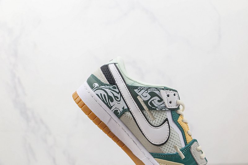 Nike Dunk Scrap "Green Dragonfly" фото № 4