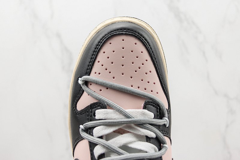 Nike Dunk Low "Black/Light Pink" фото № 3