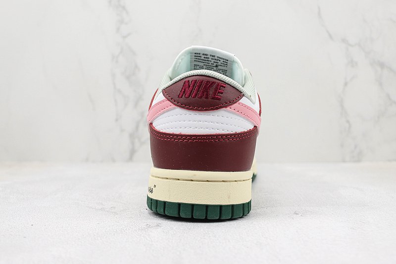 Nike SB Dunk Low "Burgundy/White" фото № 8