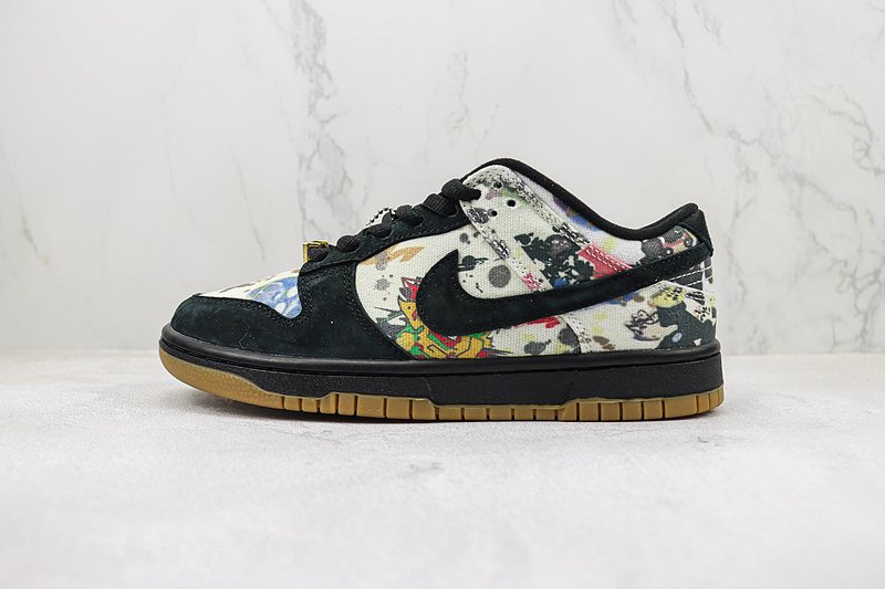 Supreme x Nike SB Dunk Low "Rammellzee" фото № 2