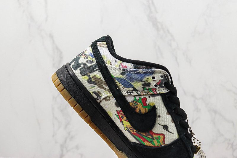 Supreme x Nike SB Dunk Low "Rammellzee" фото № 4