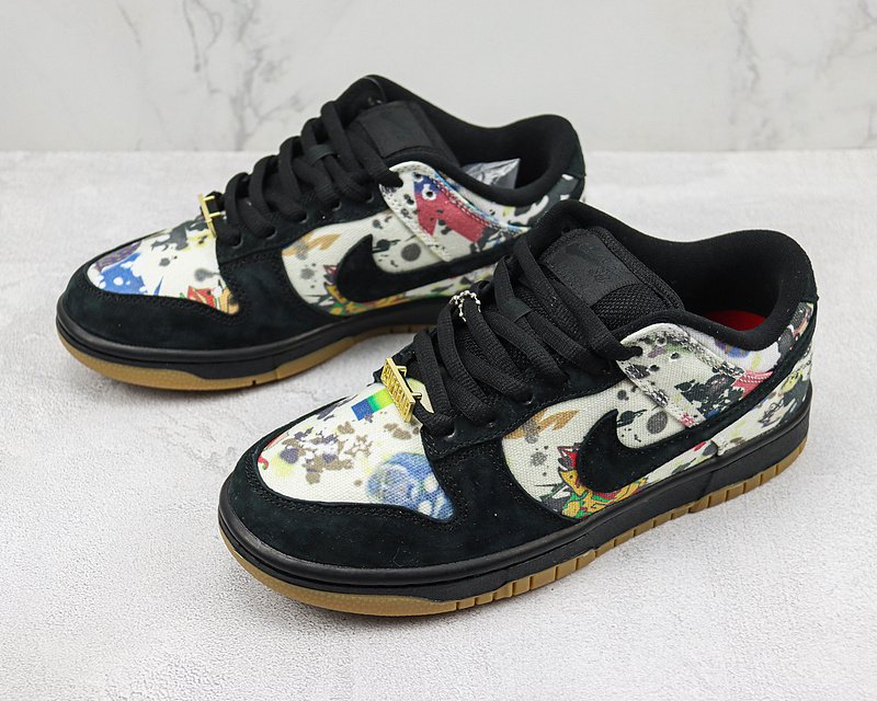 Supreme x Nike SB Dunk Low "Rammellzee" фото № 5