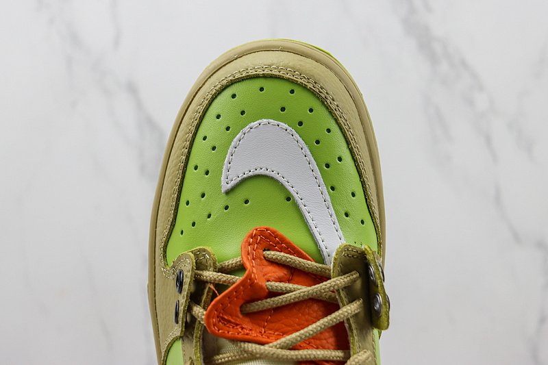 EJDER x Nike Dunk Low "Multi-Element/Green/Olive" фото № 4