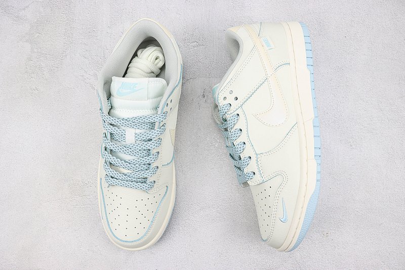 Nike Dunk Low "Pearl White/Light Blue" фото № 6