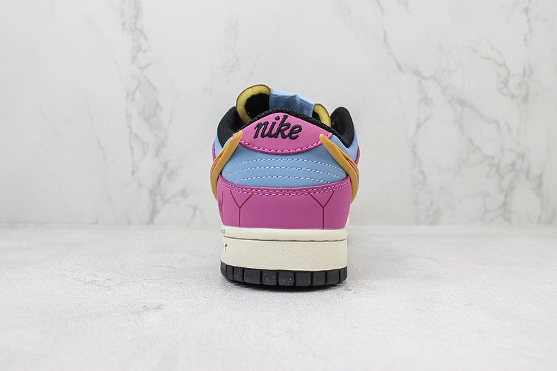 Saint Seiya x Nike Dunk Low "White/Blue/Crimson" фото № 9