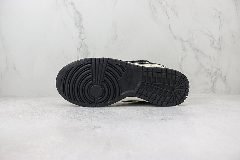 Stussy x Nike Dunk Low "Cream/Black" фото № 8