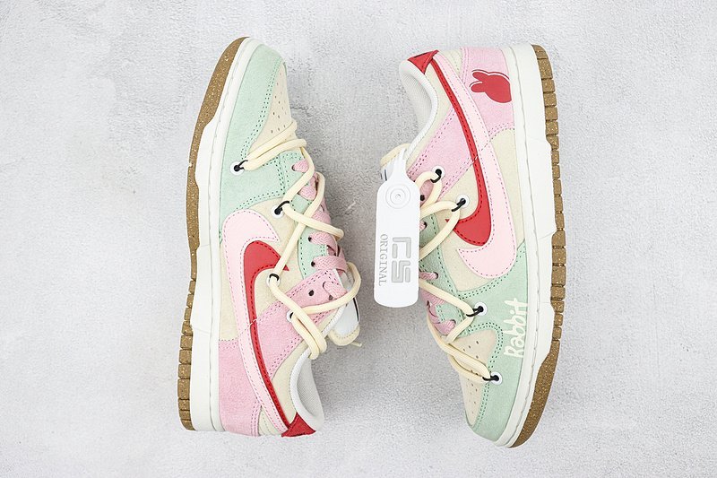 Nike SB Dunk Low 85 "Red/Pink/Grey/White" фото № 7