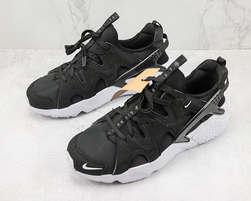 Off-White x Nike Huarache "Black/White" фото № 5
