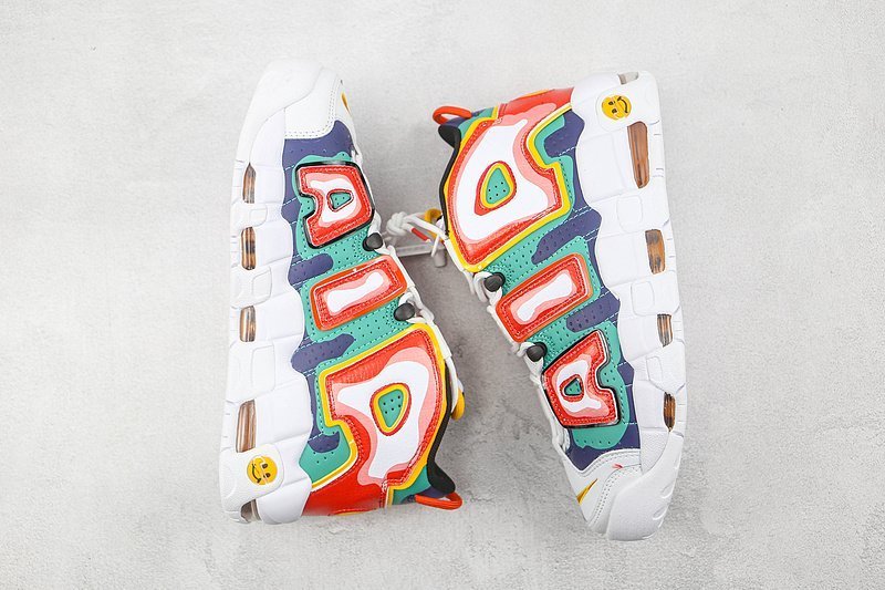 Nike Air More Uptempo 96 QS "White/University Gold" фото № 5