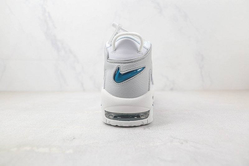 Nike Air More Uptempo "Metallic Teal/White/Grey" фото № 9