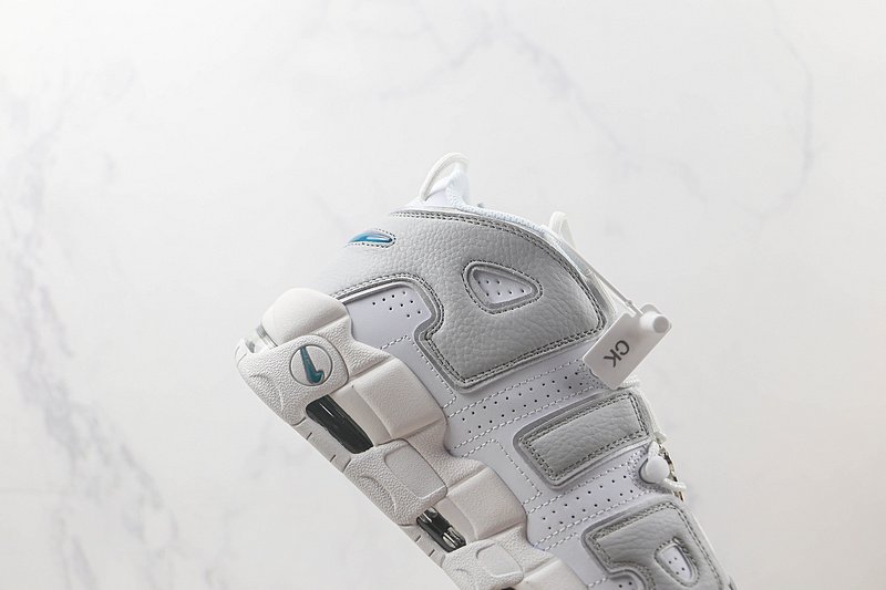 Nike Air More Uptempo "Metallic Teal/White/Grey" фото № 4