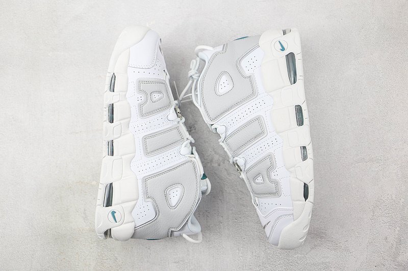 Nike Air More Uptempo "Metallic Teal/White/Grey" фото № 5