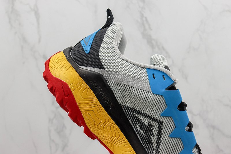 Nike Wildhorse 8 "Iron Ore/Yellow/Blue" фото № 3