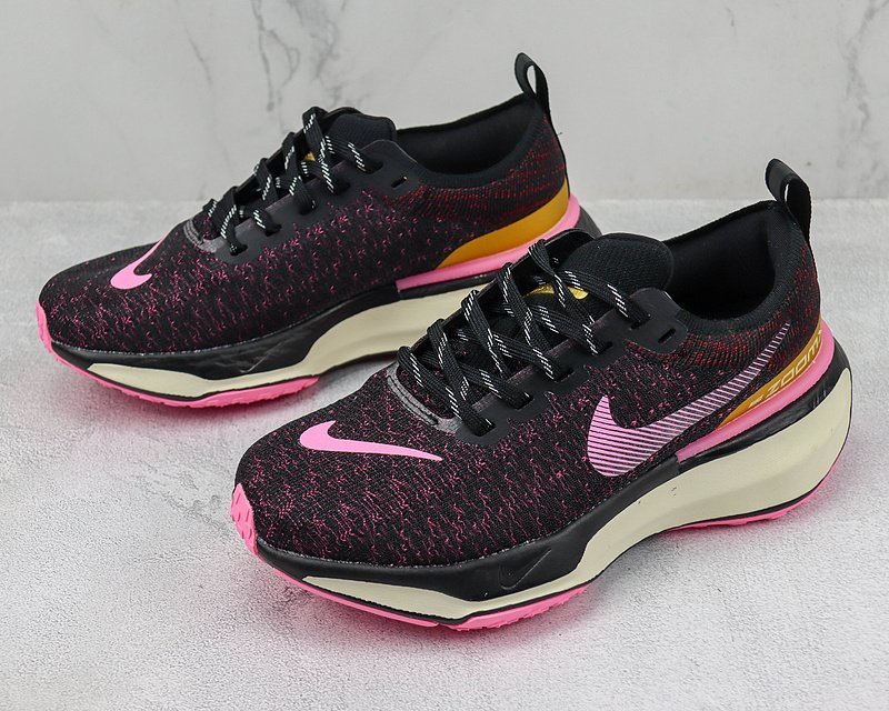 Nike ZoomX Invincible Run Flyknit 3 "Black/Pink" фото № 5