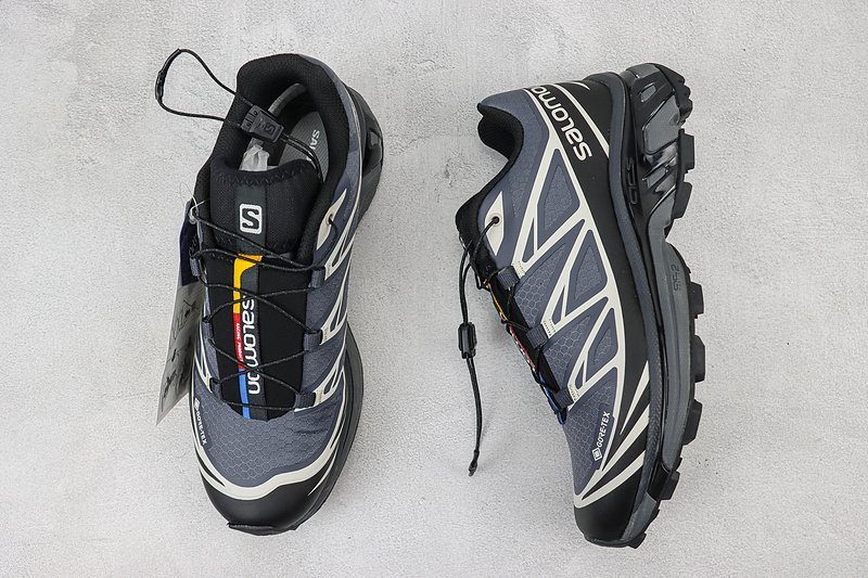 Salomon XT-6 Expanse "Black/Dark Blue/White" фото № 6