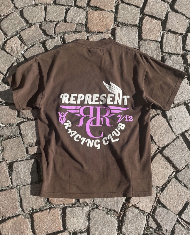 Футболка Represent Print Vintage "Brown" фото № 6
