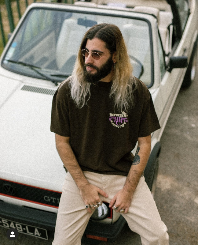 Футболка Represent Print Vintage "Brown" фото № 2