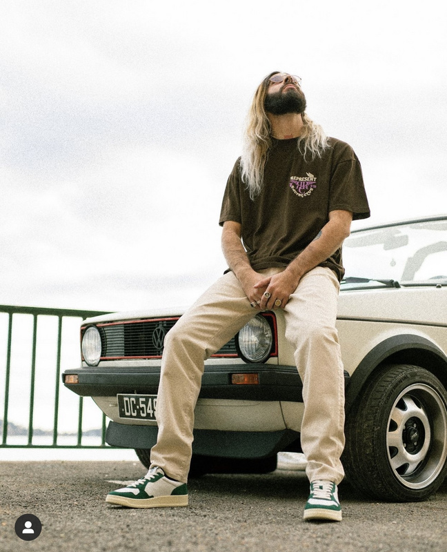 Футболка Represent Print Vintage "Brown" фото № 3