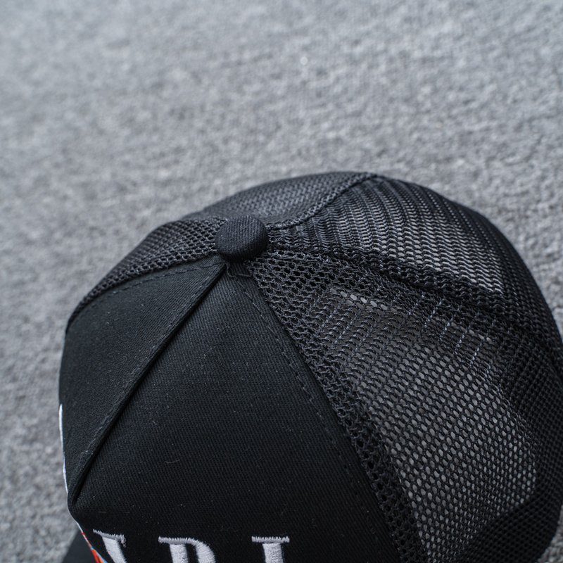 Кепка Amiri With Logo Brand "Black" фото № 4