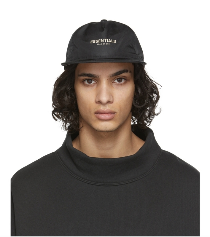 Кепка Fear Of God With Inscription "Black" фото № 5