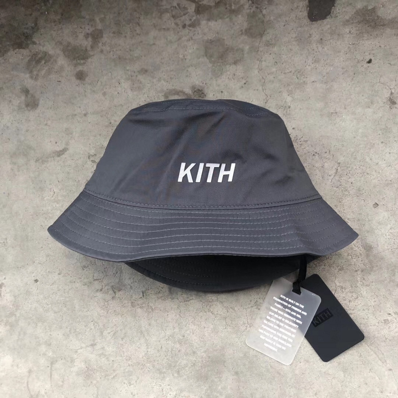 Панамка Kith With Brand Logo "Gray" фото № 6