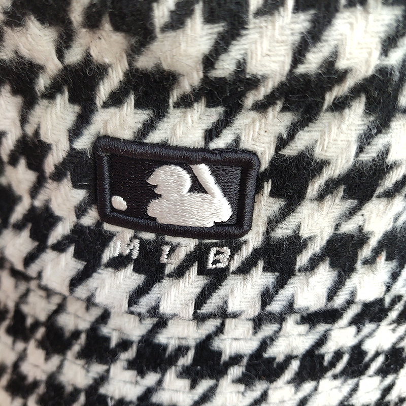 Панамка MLB With Logo "Black/White" фото № 4