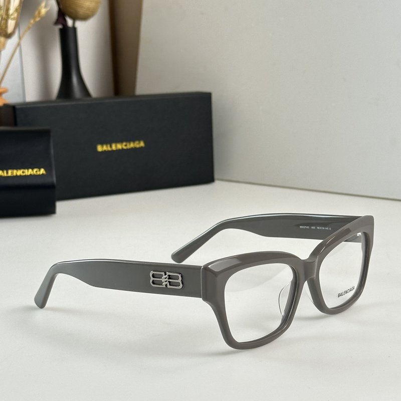 Оправа для очков Balenciaga Frame With Silver Logo "Gray" фото № 2