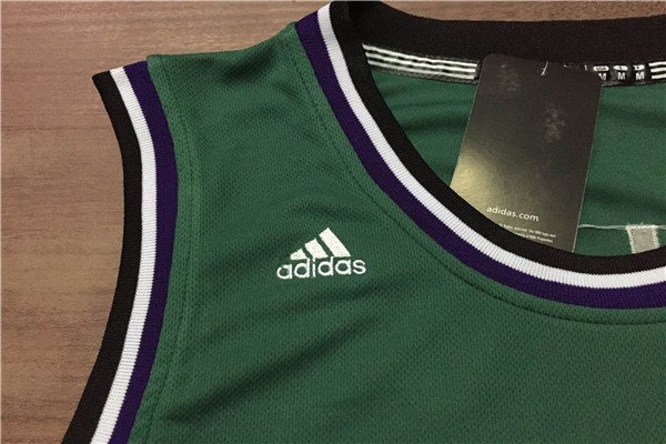 Баскетбольная Джерси Adidas Milwaukee Bucks 16 №34 Giannis Antetokounmpo "Green" фото № 6