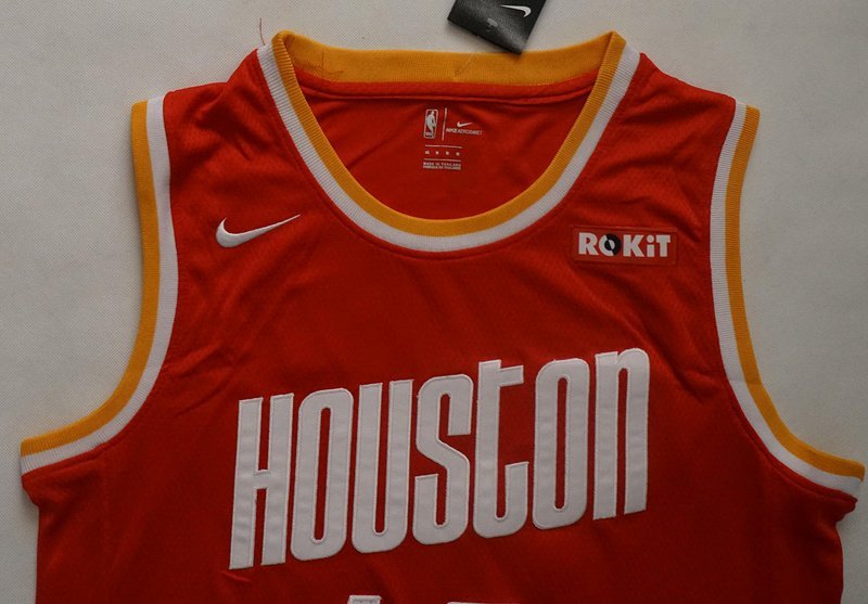 Баскетбольная Джерси Nike X NBA Houston Rockets №13 James Harden "Red" фото № 5