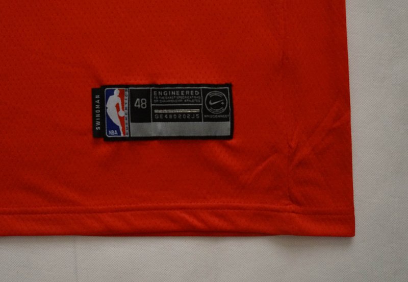 Баскетбольная Джерси Nike X NBA Houston Rockets №13 James Harden "Red" фото № 7