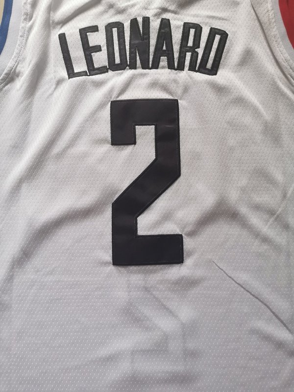 Баскетбольная Джерси Nike Los Angeles Clippers 19-20 №2 Kawhi Leonard "White" фото № 2