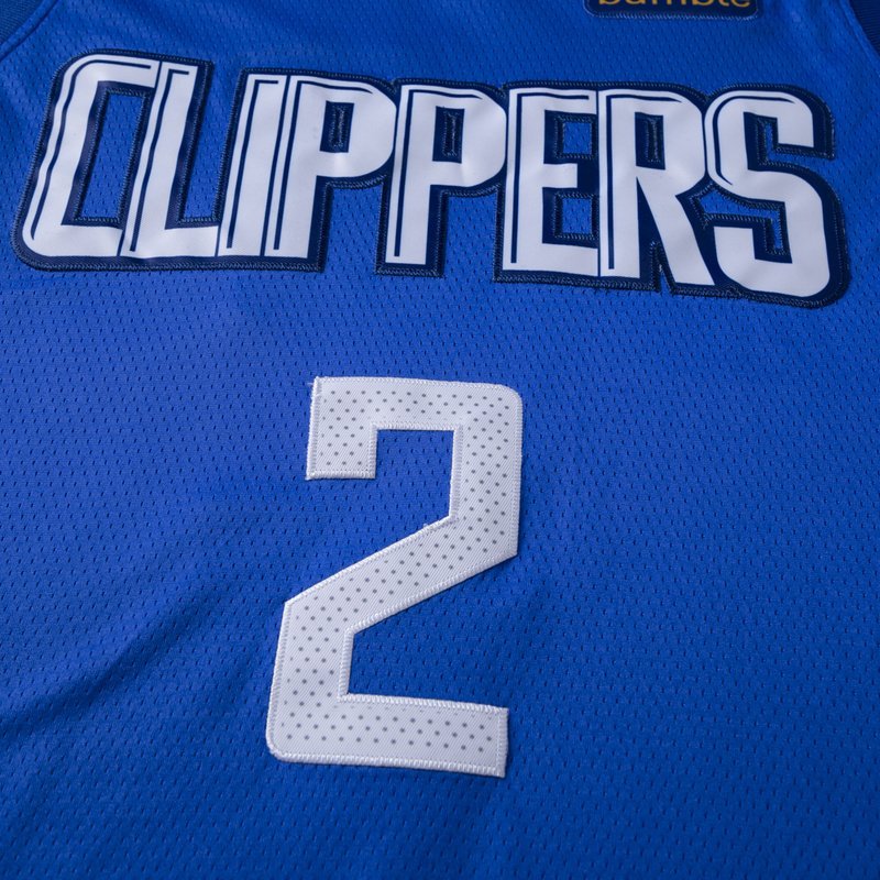 Баскетбольная Джерси Nike X NBA Los Angeles Clippers №2 Kawhi Leonard "Blue" фото № 3