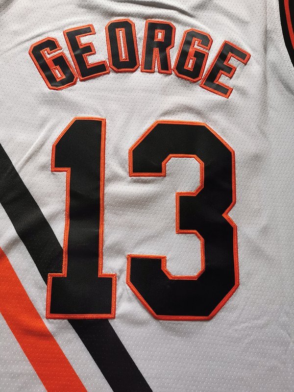 Баскетбольная Джерси Nike Los Angeles Clippers 19-20 №13 Paul George With Logo "White" фото № 3