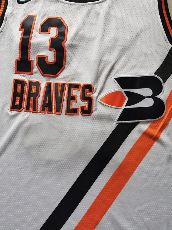 Баскетбольная Джерси Nike Los Angeles Clippers 19-20 №13 Paul George With Logo "White" фото № 8