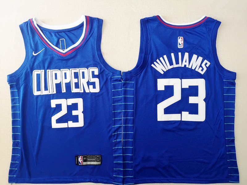 Баскетбольная Джерси Nike Los Angeles Clippers 18-19 №23 Louis Williams "Blue" фото № 2