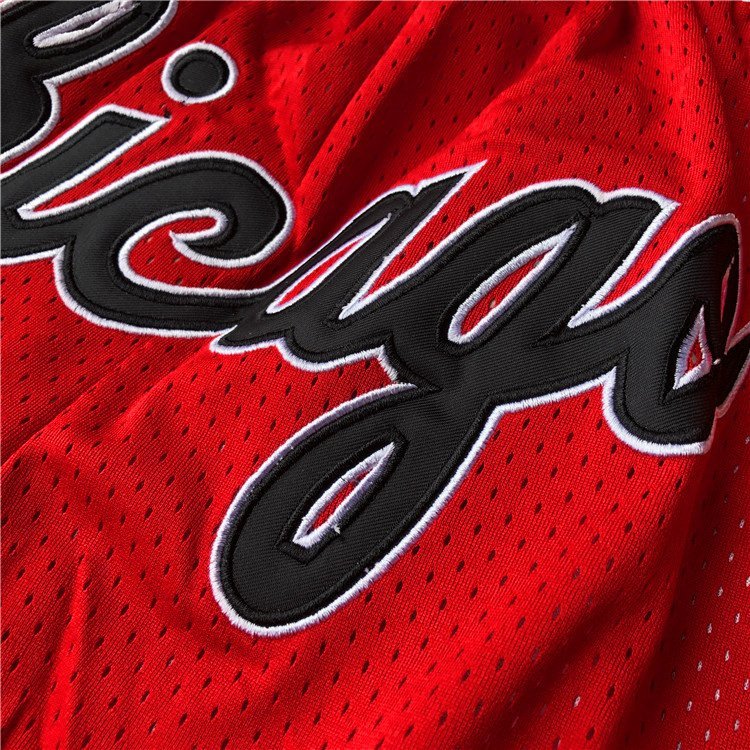 Баскетбольные Шорты Just Don Chicago Bulls "Red" фото № 2