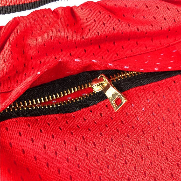 Баскетбольные Шорты Just Don Chicago Bulls "Red" фото № 4