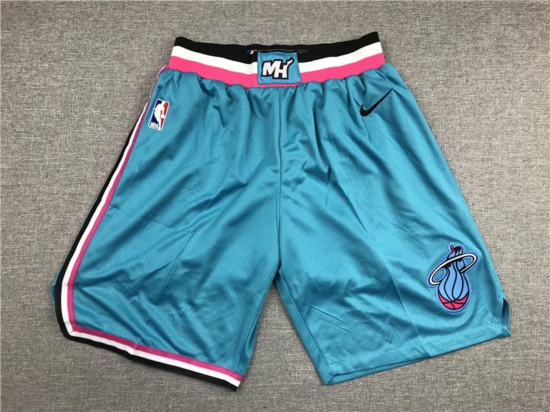 Баскетбольные Шорты Nike Miami Heat 19-20 "Blue" фото № 4