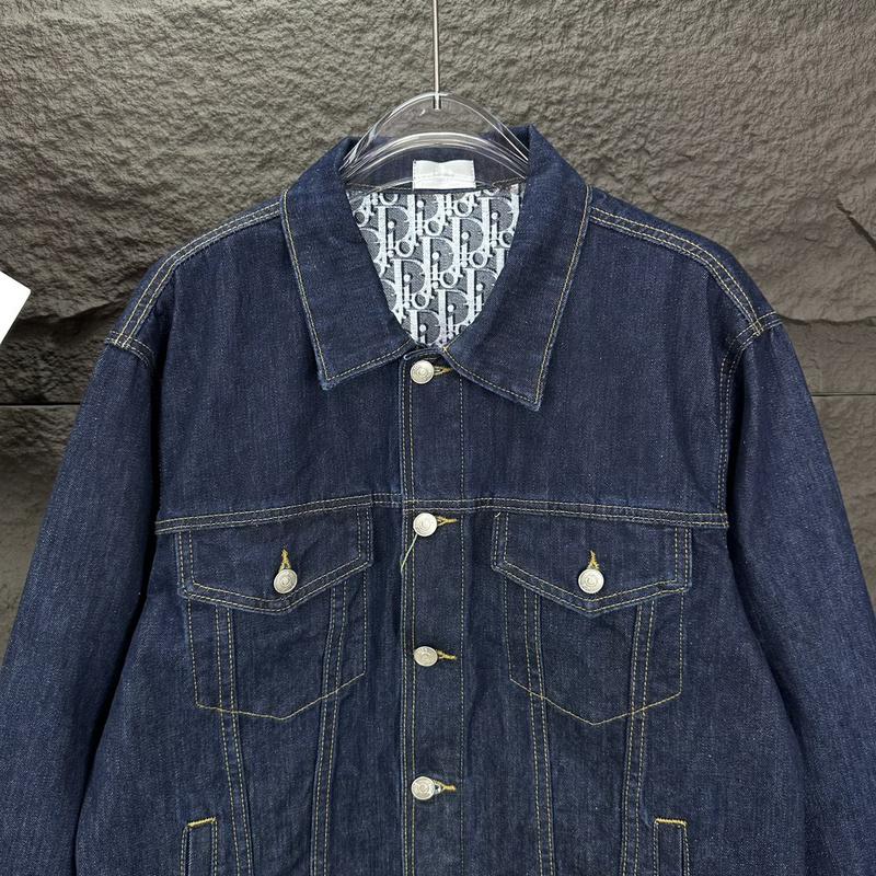 Куртка Christian Dior Interior Print White Logos "Blue" фото № 3