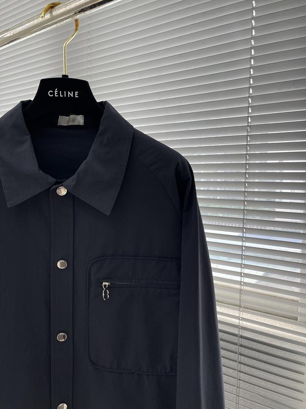 Рубашка Christian Dior Dark Logo On Sleeve "Black" фото № 6