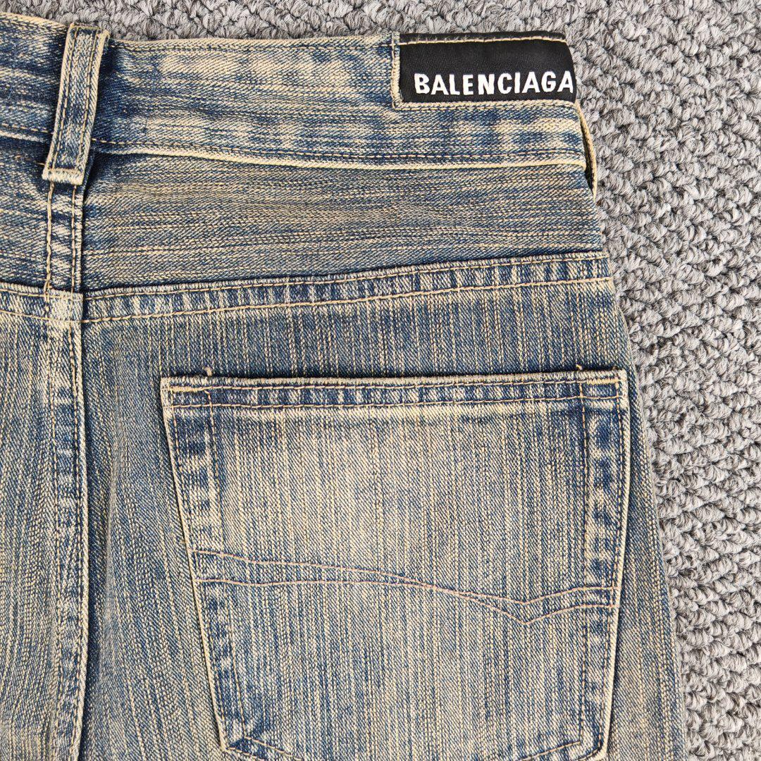 Джинсы Balenciaga Vintage "Indigo" фото № 6