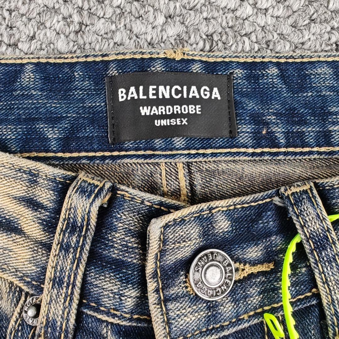 Джинсы Balenciaga Vintage "Indigo" фото № 3