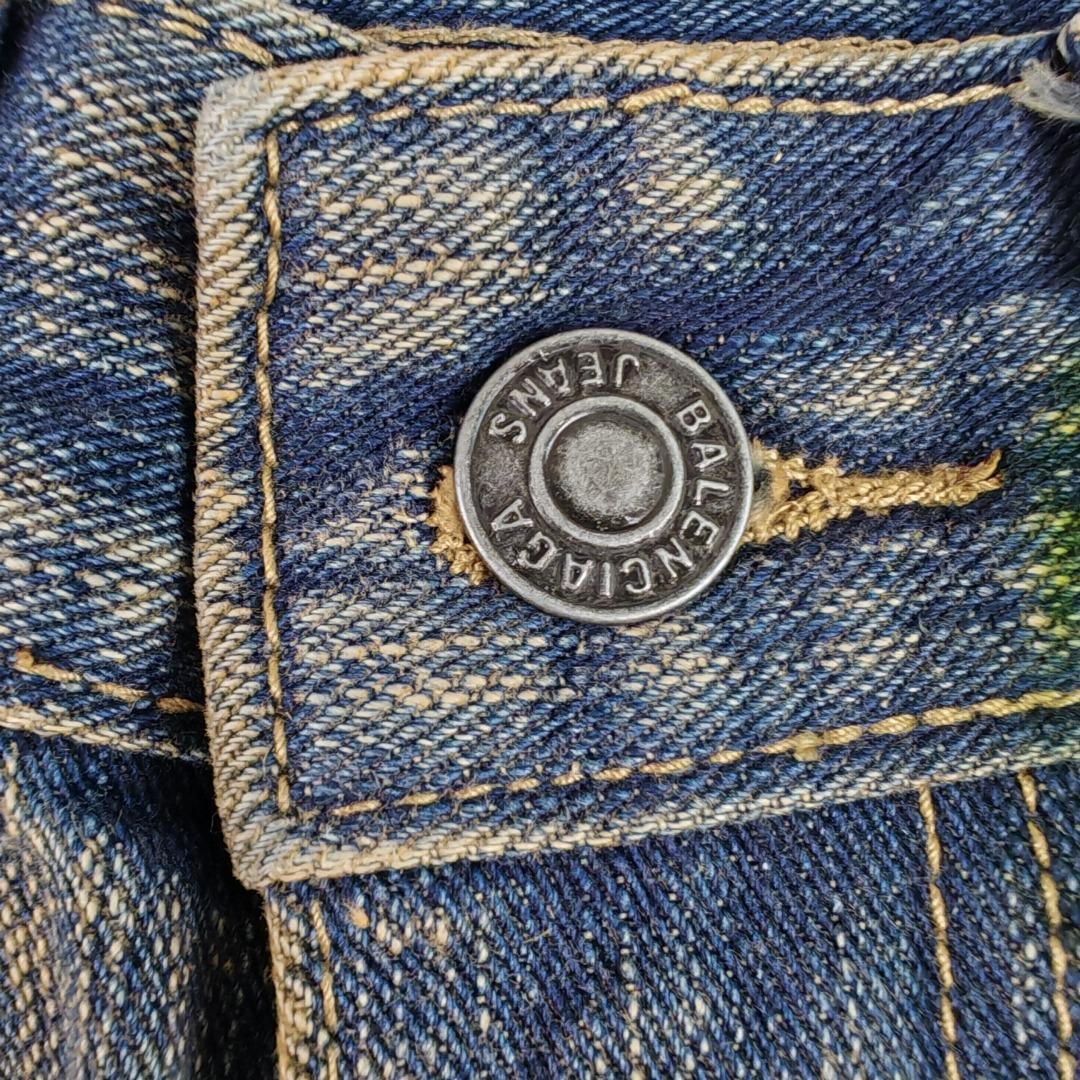 Джинсы Balenciaga Vintage "Indigo" фото № 4