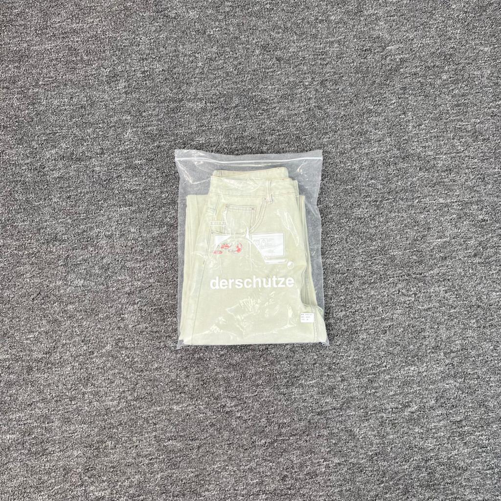 Джинсы Derschutze Stitch "Off-White/Pink" фото № 6