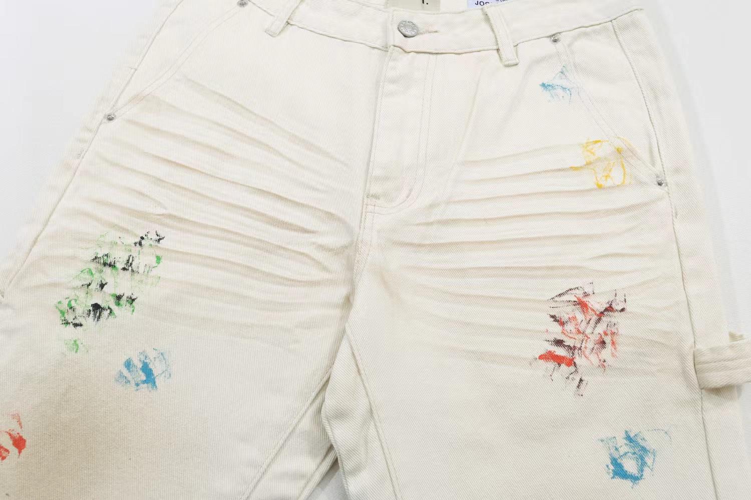 Джинсы Gallery Dept. LA Flare Carpenter "White" фото № 3