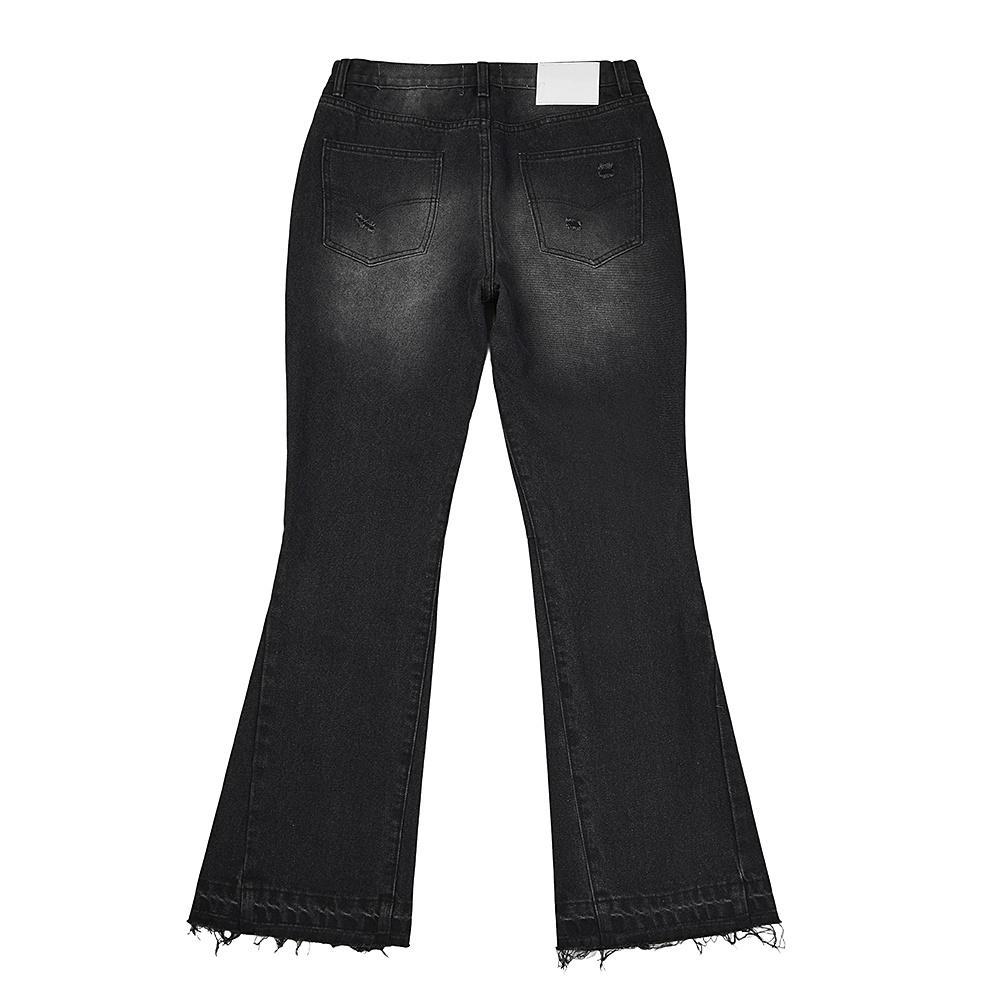 Джинсы Gallery Dept. LA Flare Distressed "Black" фото № 2