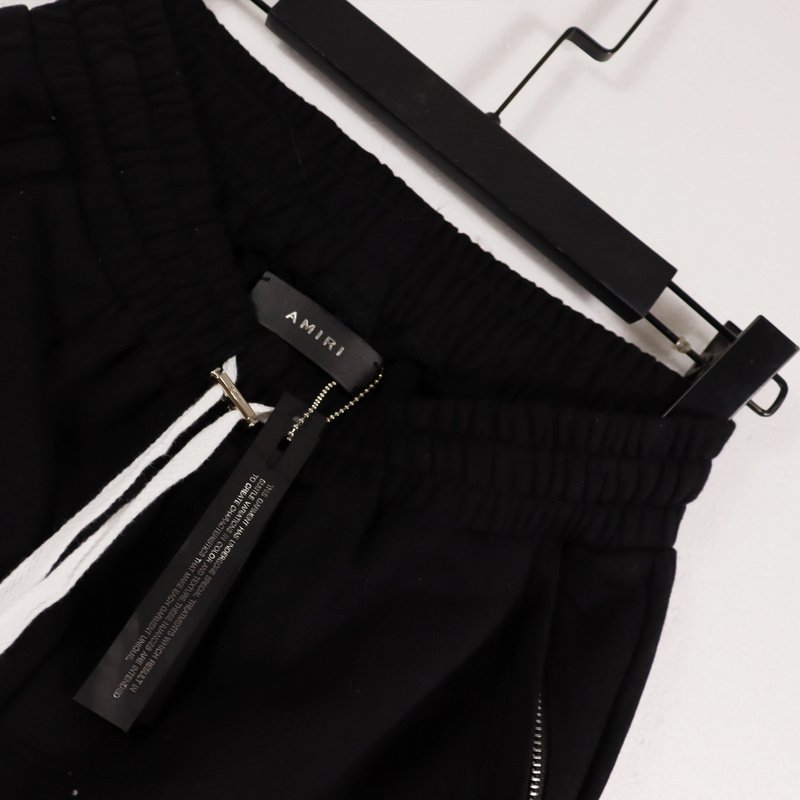 Штаны Amiri The Text Logo "Black" фото № 5