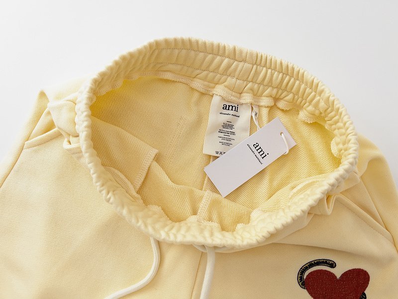 Штаны Amiri Logo-Protecting the Heart "Cream" фото № 7